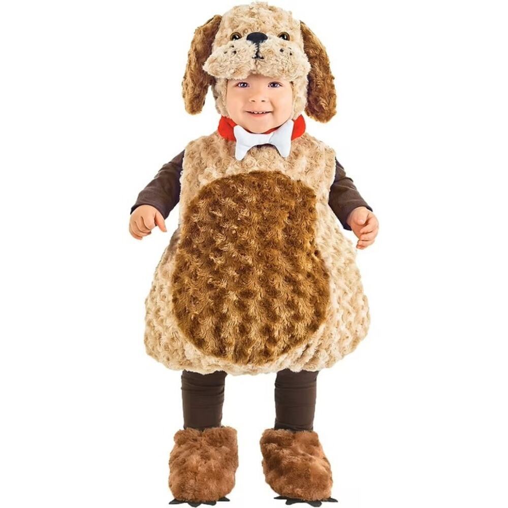 NEW Underwraps Brown Puppy Costume Baby Infant Size Small 6-12 Months